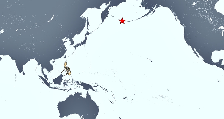 アラスカでM6.5地震 フィリピン津波の心配なし