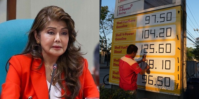 Imee Marcos Gasoline Price