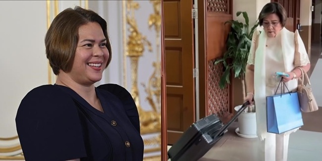 デリマ議員の謎の荷物、ネットで憶測広がる