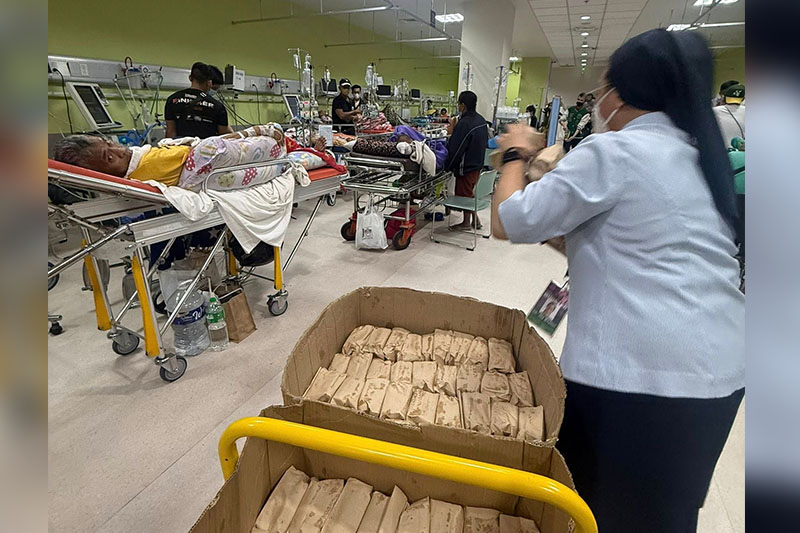 フィリピン総合病院、患者支援の食料寄付呼びかけ