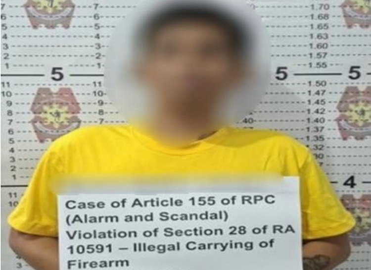 銃を抜いた逆走運転手逮捕 パサイ市