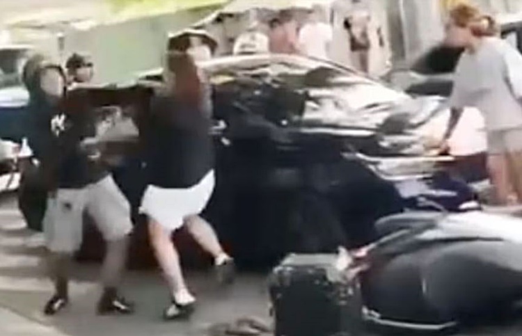 パシッグでの道路トラブルが暴力沙汰に発展