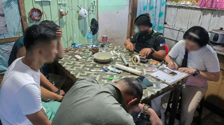 ダバオ東部で校長逮捕、麻薬取締作戦中