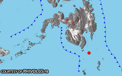 ダバオ沖でM6.0地震発生、余震に注意