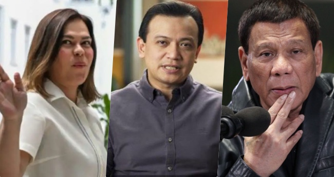 トリリャネス氏、サラ・ドゥテルテ氏を再批判