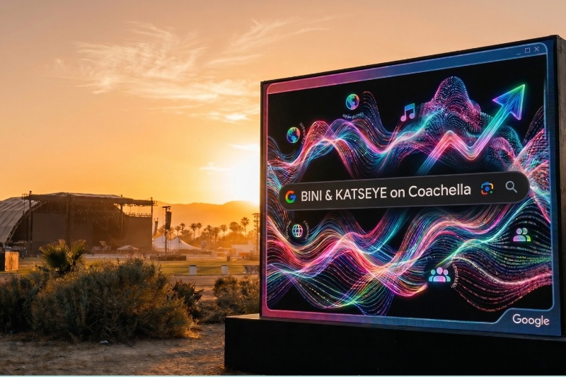 BINIとKATSEYE、コーチェラ前に検索急増