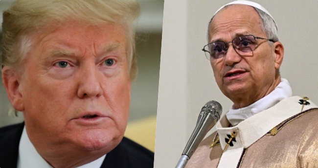 Donald Trump Pope Leo