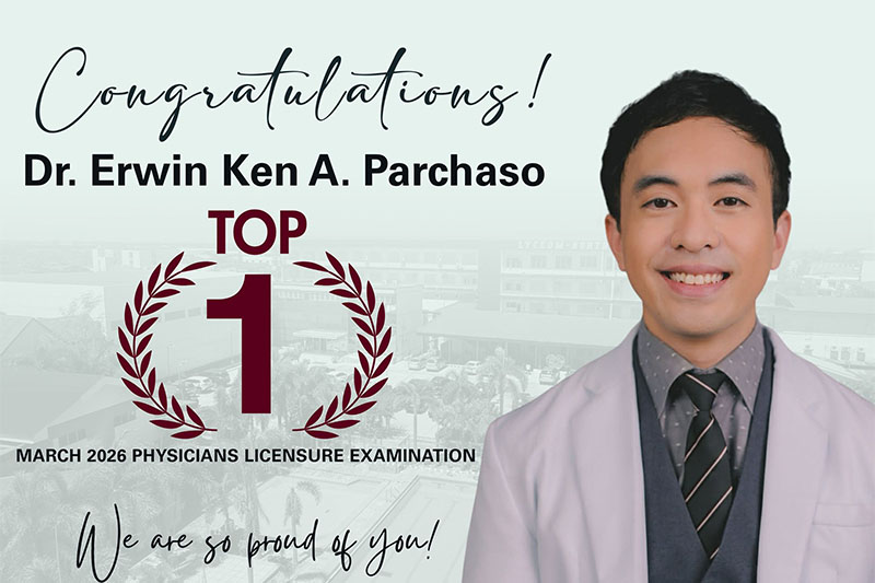 Erwin Parchaso PLE topnotcher