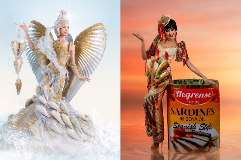 ミスユニバースPH 2026 衣装で水の美競演