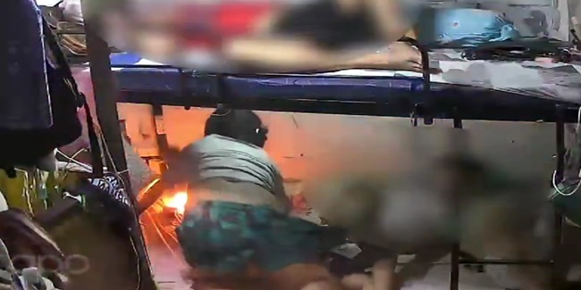 過熱ミニファン発火 カローカンで火災騒ぎ