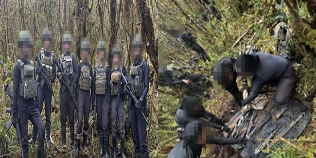 女性兵士、ミンダナオのNPA拠点制圧