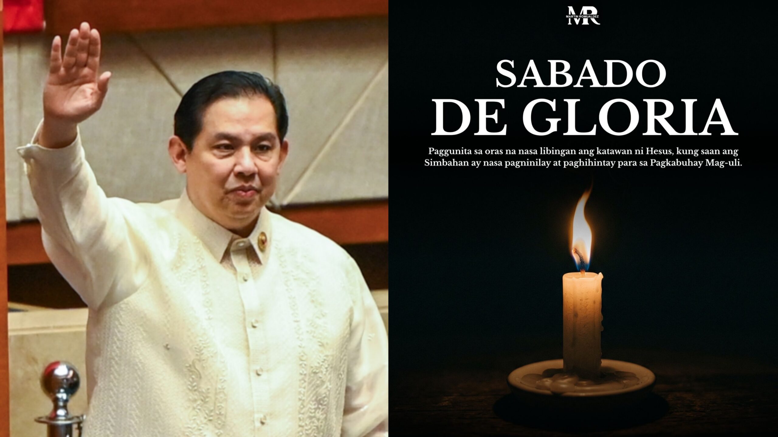 ロムアルデス氏、「光はすぐそこに」