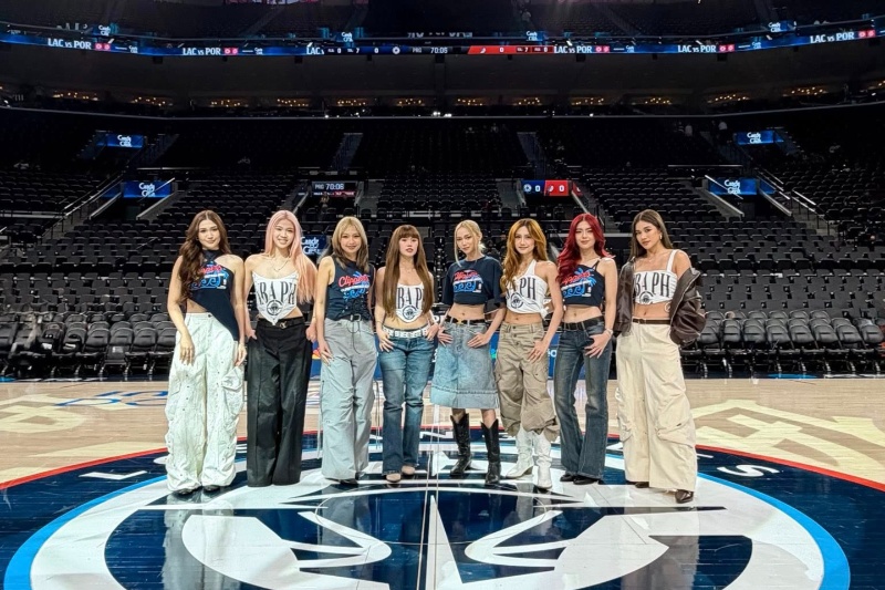 BINI、NBAフィリピン文化ナイトで華麗な登場