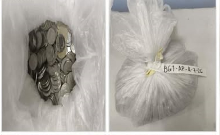 サリサリストアで硬貨盗難、2人逮捕