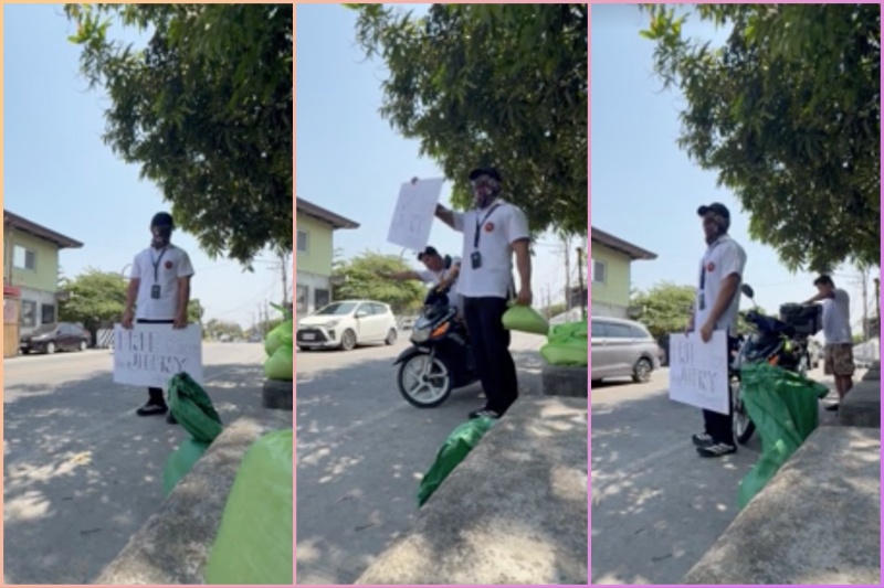 学生の善意 無償の米で運転手支援