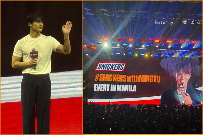ミンギュ、初のソロファンミでマニラ熱狂