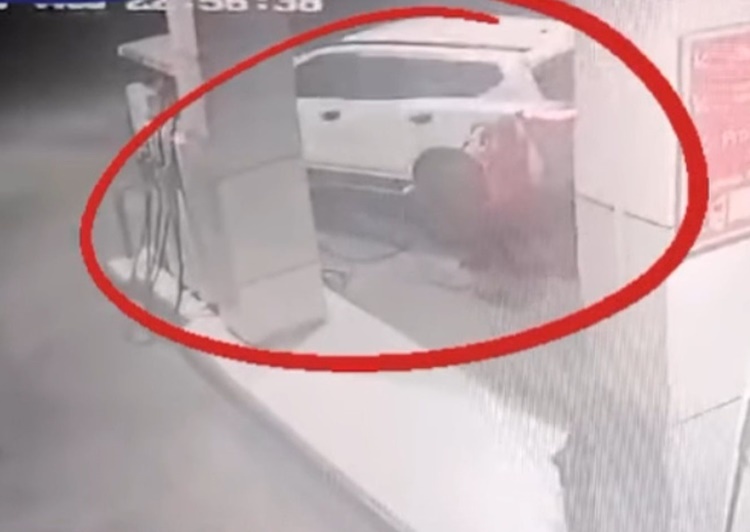 バコロド市で給油逃げ　SUV運転手捜査中