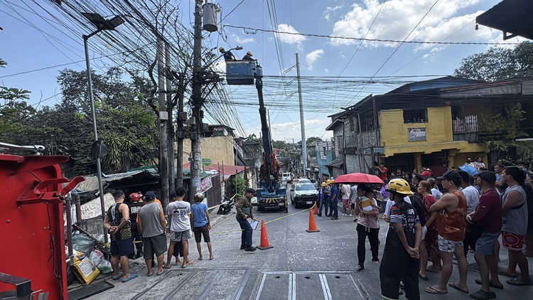 ケソン市で電線窃盗未遂の男、感電死