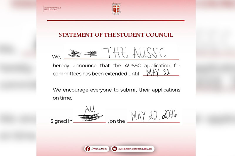 Arellano University Student Council