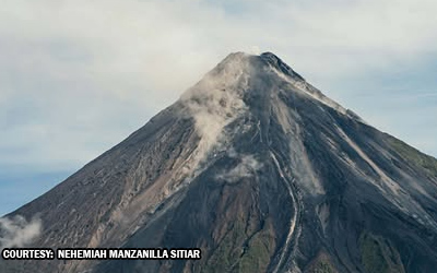 マヨン火山噴火、レガスピ市で6地区に降灰