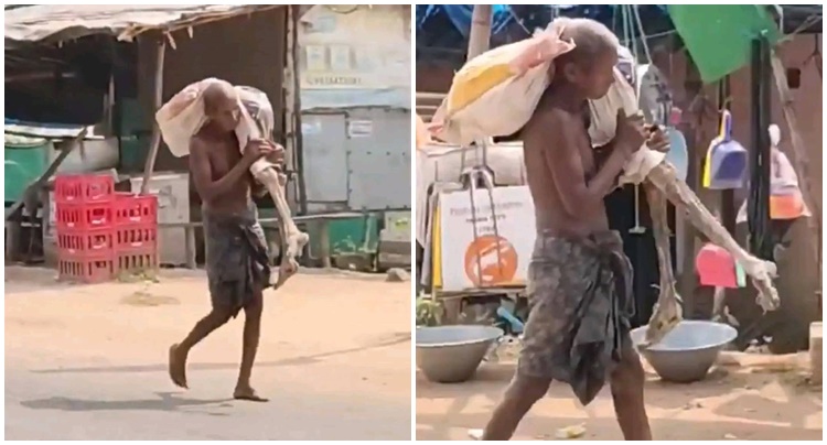 インド男性、亡き姉の遺体を銀行に持参