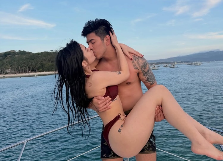 Kitty Duterte & Vic Singson Go Viral Online After Posting Photo of Them Kissing in Boracay