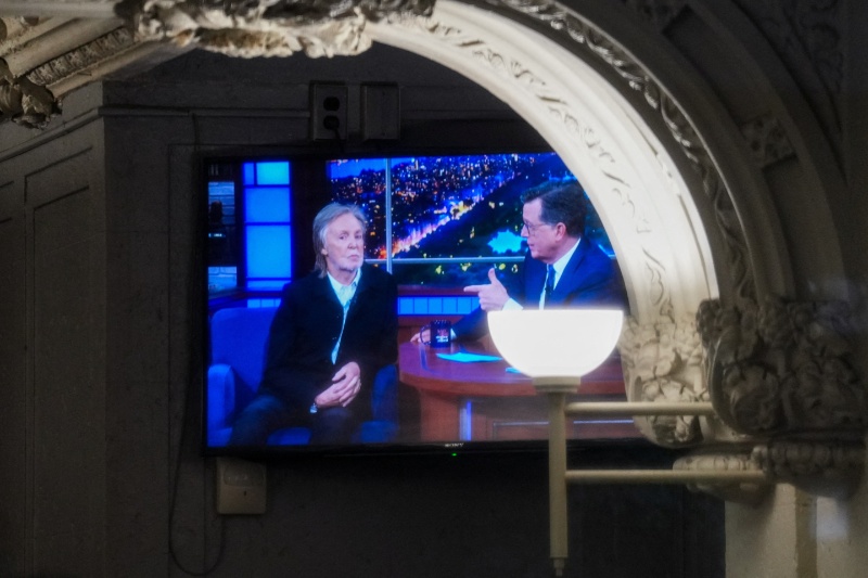 Paul mccartney stephen colbert