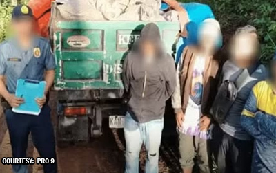 ザンボアンガで違法鉱石積載の車両3台摘発