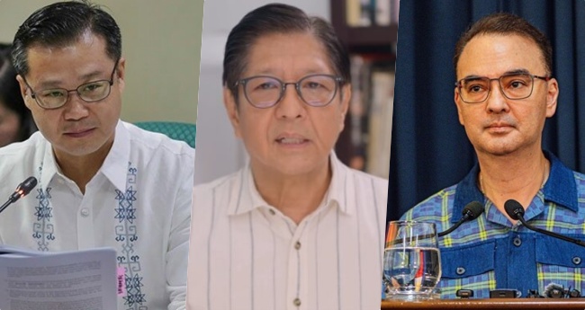 Ferdinand Marcos Jr. Sherwin Gatchalian Alan Peter Cayetano