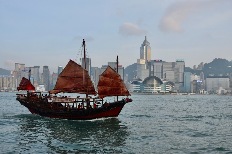 Hong kong victoria harbour