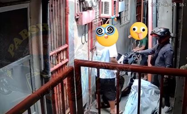 借りたバイク返却中に刃物騒動巻き込まれ