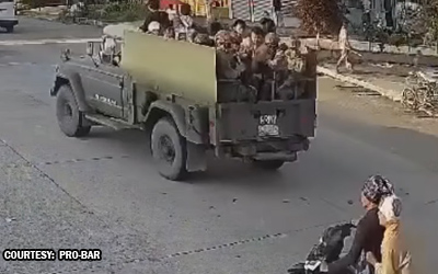 フィリピン軍車列襲撃、兵士ら5人負傷