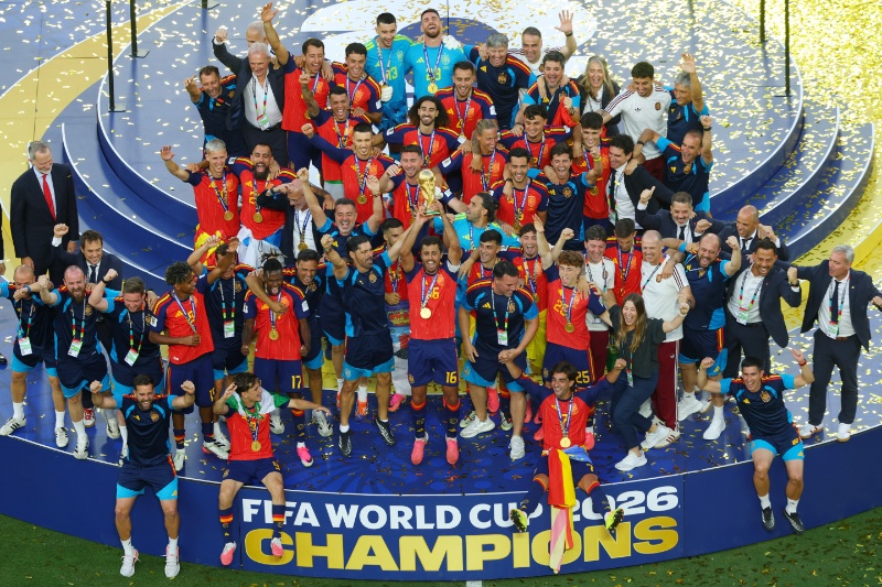 スペイン、歓喜の2度目のW杯制覇