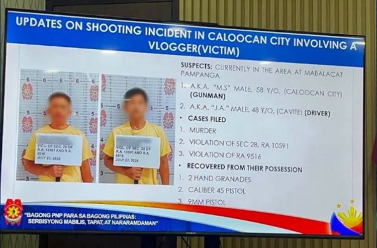 人気政治ブロガー殺害 容疑者2人逮捕