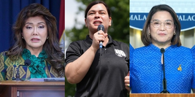 Imee Marcos Sara Duterte Claire Castro