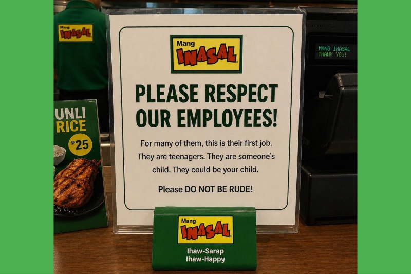 Mang Inasal reminder