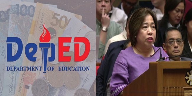 DepEd money Maria Carmen Zamora