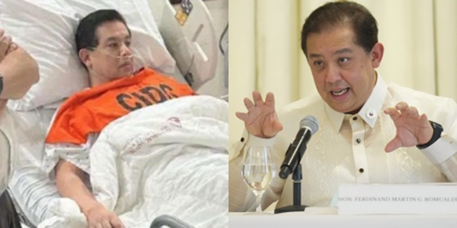 ロムアルデス氏、医療監視下でPGHへ移送