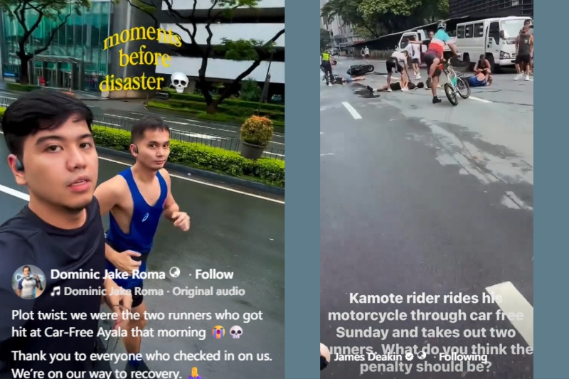 Runners Ayala Avenue