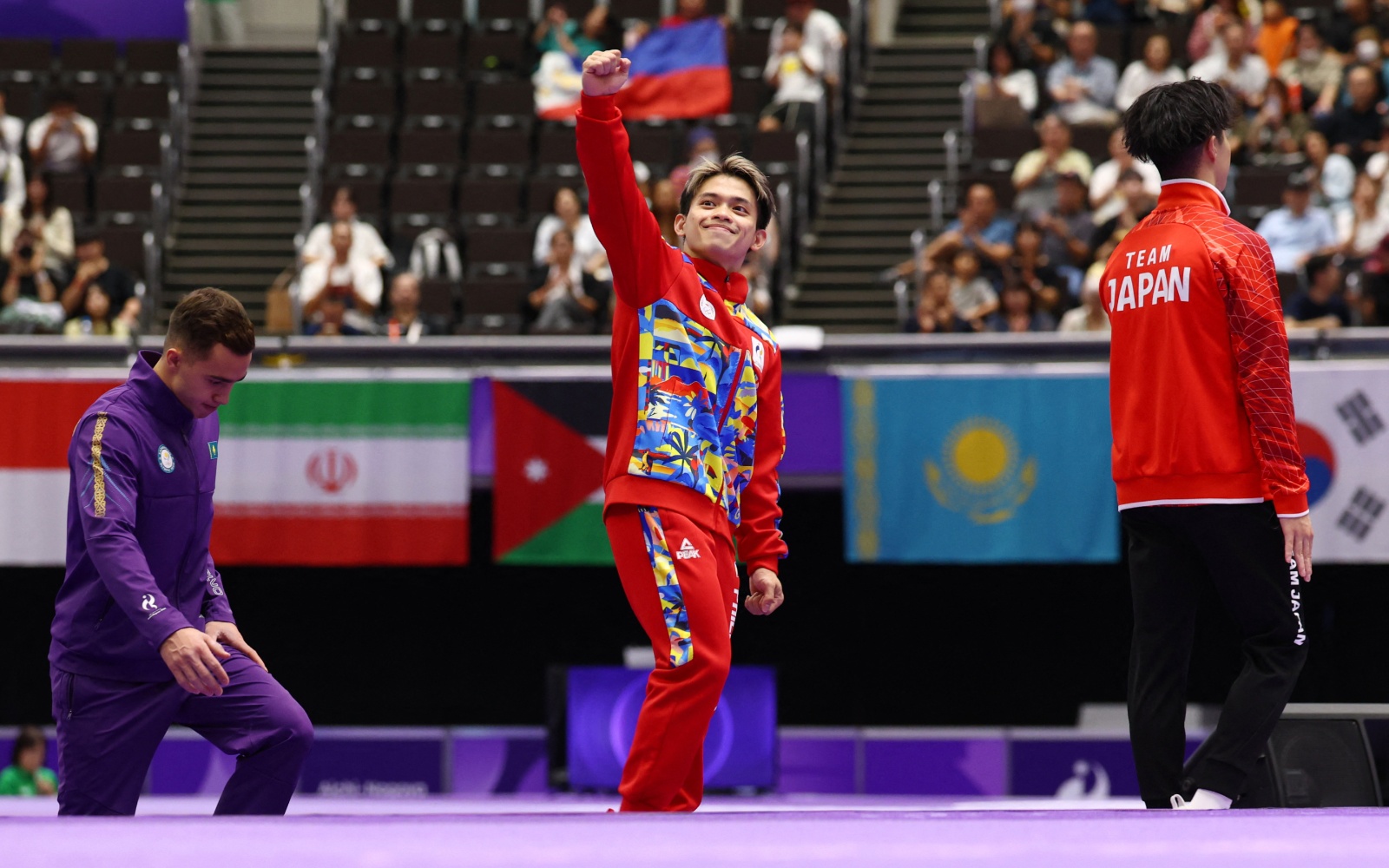 フィリピン体操の雄 ユーロ選手、金メダル獲得