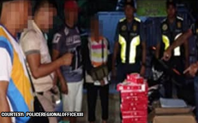 密輸タバコ摘発、10人逮捕 カラガ地域