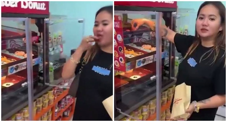 Female customer post