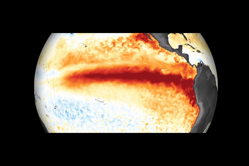 Sea surface el nino