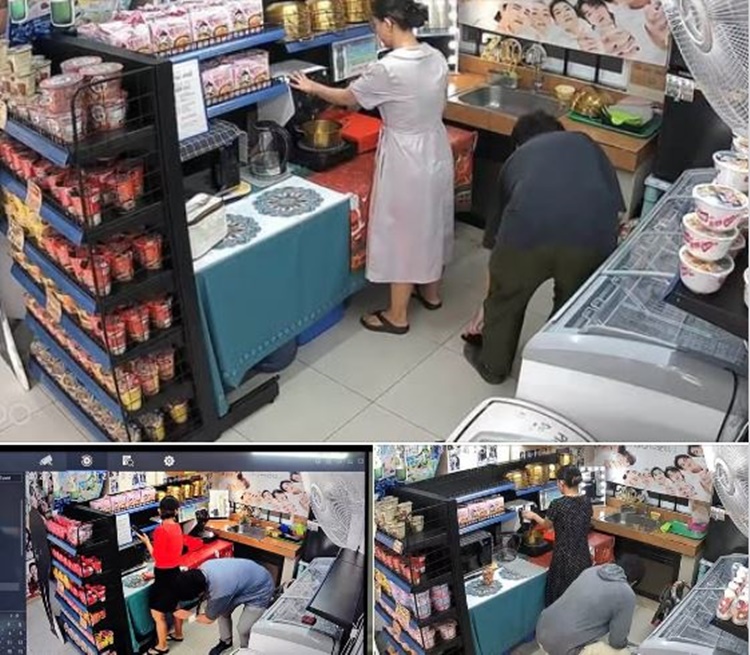 店主が追及　不適切写真撮影の疑いで追加映像公開