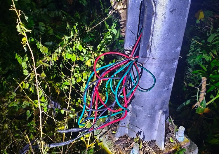 Wire theft