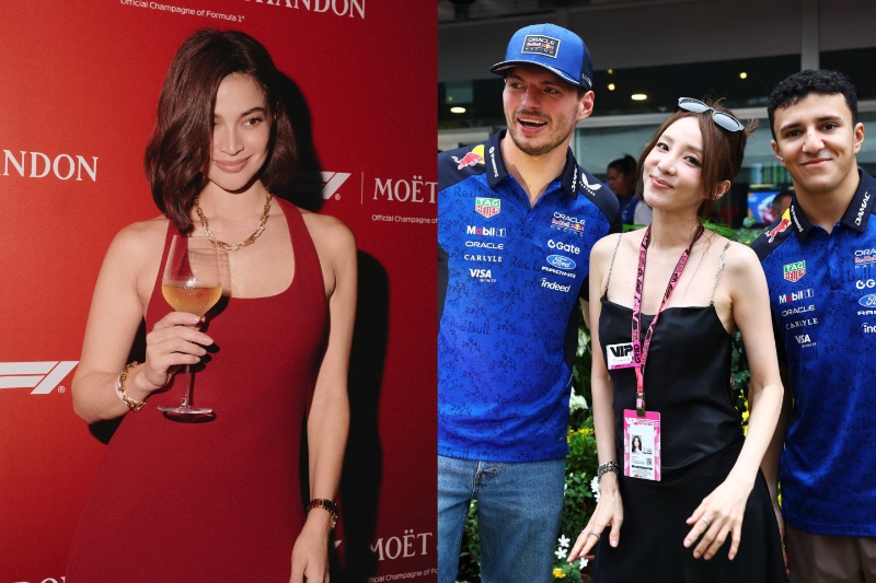シンガポールGPでアン・カーティスとサンダラの噂話