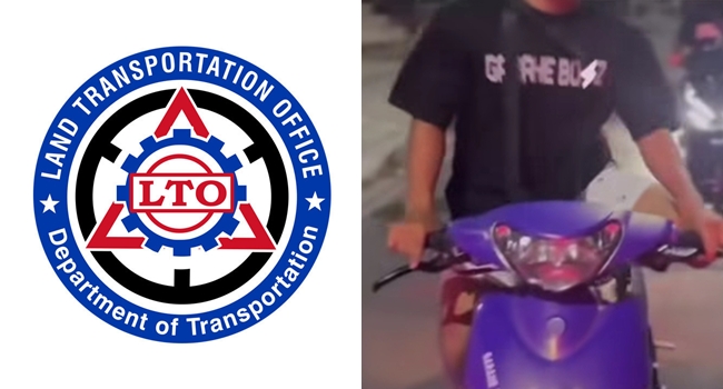 LTO suspends license dancing rider