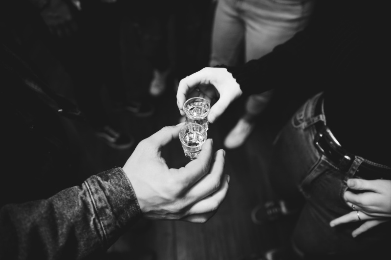 Alcohol drinking party