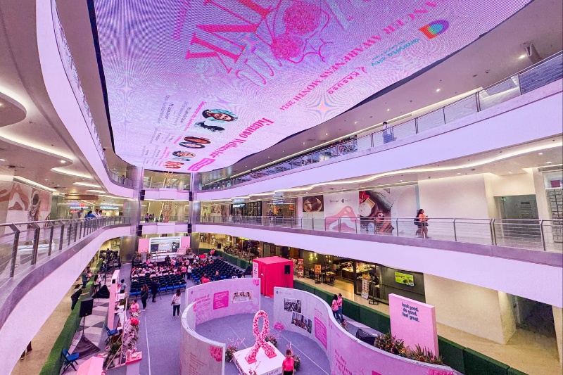 Araneta city pink breast awareness